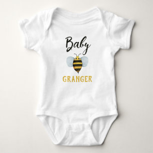 Body Abeille de bébé personnalisée