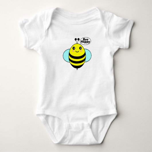Body Abeille Heureuse (Devant)