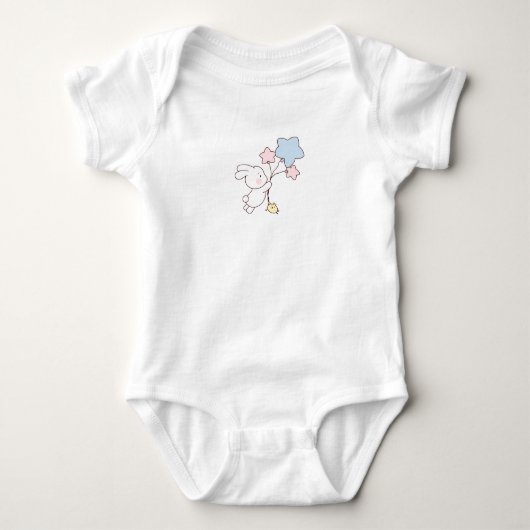 Body Adorable Bodysuit Bébé Bunny (Devant)