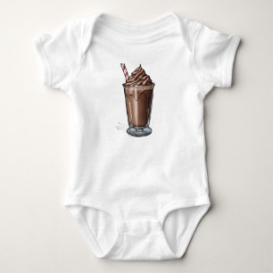 Body Adorable Lait Chocolat Baby Bodysuit