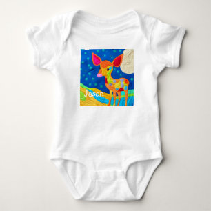 Body Adorable Petit Cerf De Bébé - Design De Couette