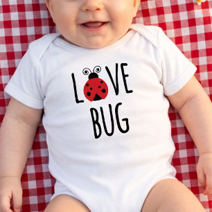 Body Adorable Petit Love Bug - Douce Coccinelle