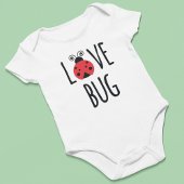 Body Adorable Petit Love Bug - Douce Coccinelle