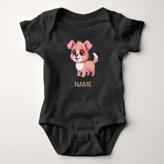 Body Adorable Puppy Baby Bodysuit