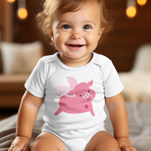 Body Adorable Saint Valentin Cochon Valentines Day
