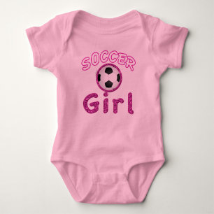 Body Adorable Soccer Girl Costume corps bébé