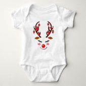 Body Adorable visage de cerf avec ornements sur Antlers (Devant)