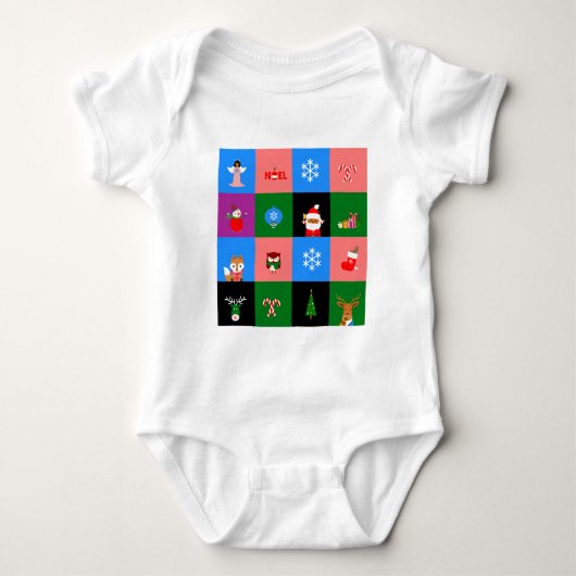 Body afrique santa claus colorblock (Devant)