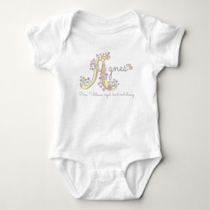 Body Agnes filles nom signifiant Un coeur monogramme