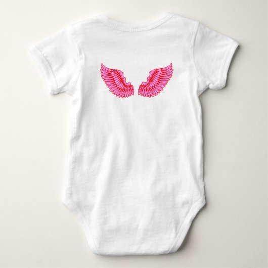 Body Ailes roses (Dos)