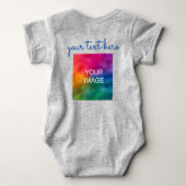 Body Ajouter le texte Télécharger la photo Baby Double (Dos)