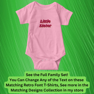 Body Ajouter ou modifier le nom, BÉBÉ, Famille correspo