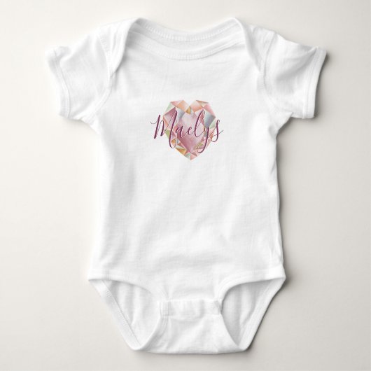 Body Ajouter Un Monogramme Ou Un Nom Joli Blush Rose He (Devant)