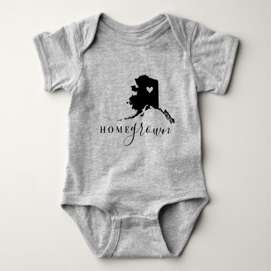 Body Alaska Home Grown State Tee (Devant)