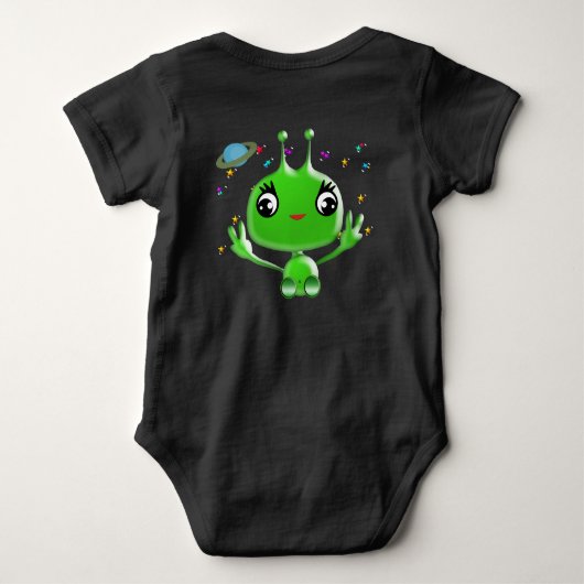 Body Alien bébé ultra mignon (Dos)
