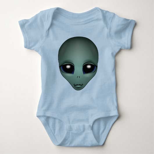 Body Alien biologique Chemise bébé mignonne Alien chemi (Devant)