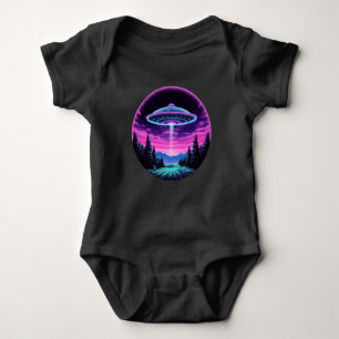 Body Alien vaisseau spatial rétro futuriste