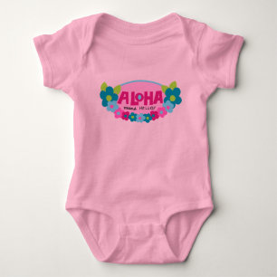 Body Aloha Signifie Bonjour bébé Creeper