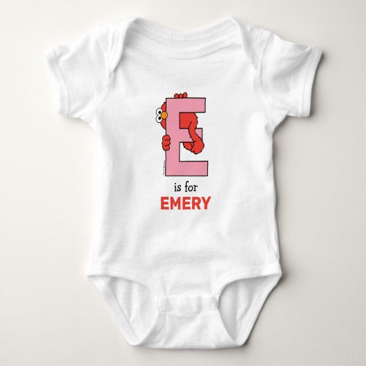 Body Alphabet d'Elmo | E Rose (Devant)