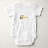 Body Alphabet Dino pour Bébés dont le Nom Commence par  (Dos)