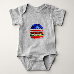 Body America Burger (Peinture Blanche No. 5)