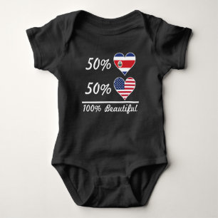 Body Américain de Rican 50% de côte de 50% 100% beau