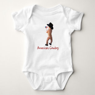 Body American Cowboy Infantant Creeper