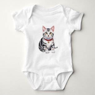 Body American Shorthair heureux