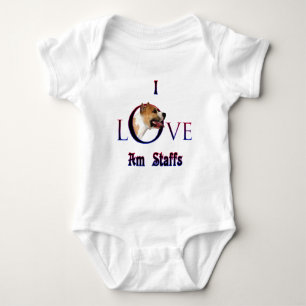 Body American Staffordshire Terrier I Love