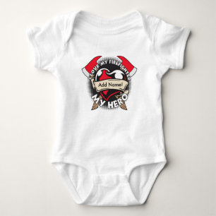 Body Amour fait sur commande mon sapeur-pompier