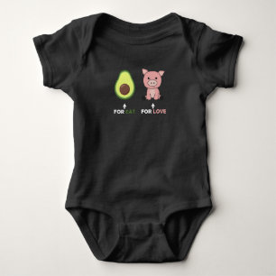 Body Amoureux des animaux Vegan Manger Avocado Chiens A