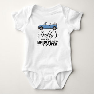 Body Amusant - Mini Pooper Baby Design de papa
