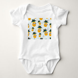 Body Ananas, bateau : mignon motif océanique.