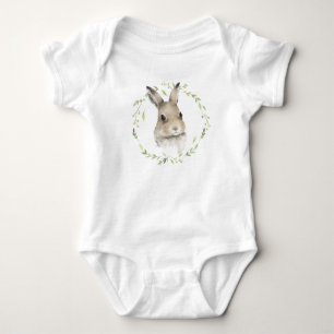 Body Animaux de forêt Lapin de aquarelle Simple