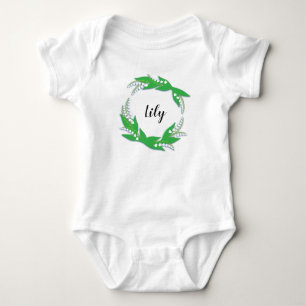 Body Anneau personnalisé de Lily de la Vallée Bodysuit