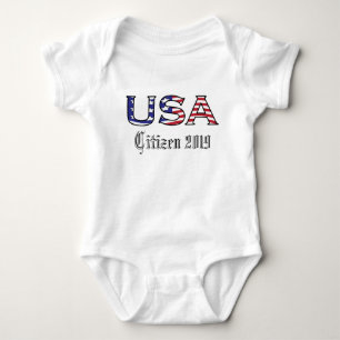 Body Année de la citoyenneté USA Étoiles et rayures