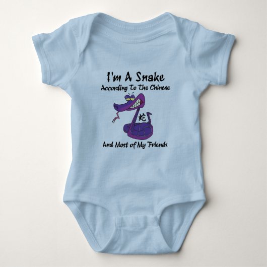 Body Année très drôle du serpent (Devant)