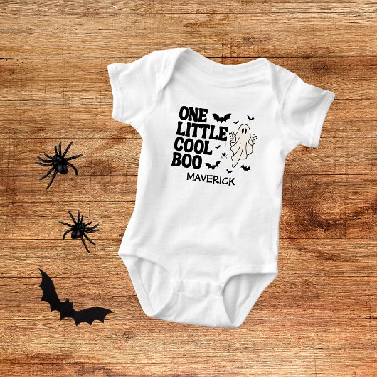 Body Anniversaire du petit garçon d'Halloween Retro Gho