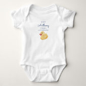 Body Annonce de grossesse Bébé / Canard à venir bientôt (Devant)