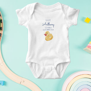 Body Annonce de grossesse Bébé / Canard à venir bientôt
