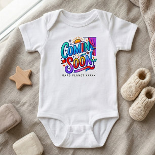 Body Annonce de grossesse bébé créatif bientôt