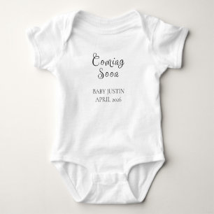 Body Annonce de grossesse mignonne de maman