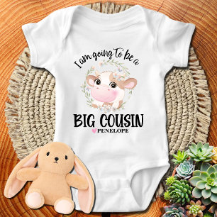 Body Annonce de naissance Je vais être un grand cousin