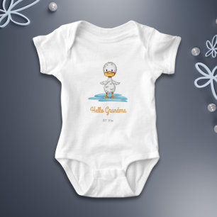 Body Annonce de révélation de bébé pour grand-mère