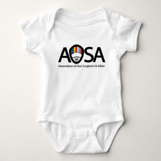 Body AOSA Baby One piece (logo avant)