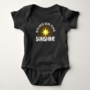 Body Apportez Le Design Sunshine - Baby Fine Jersey T-
