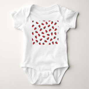 Body Aquarelle de fraises : Jouer Motif sans couture