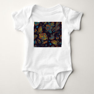Body Aquarelle de Paisley : tuile à motif floral