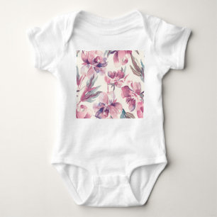 Body Aquarelle de pivoines : arrière - plan floral tran