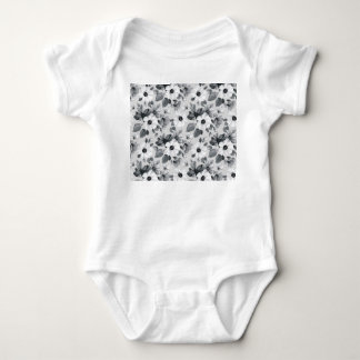 Body Aquarelle fleur sauvage - Illustration Vintage